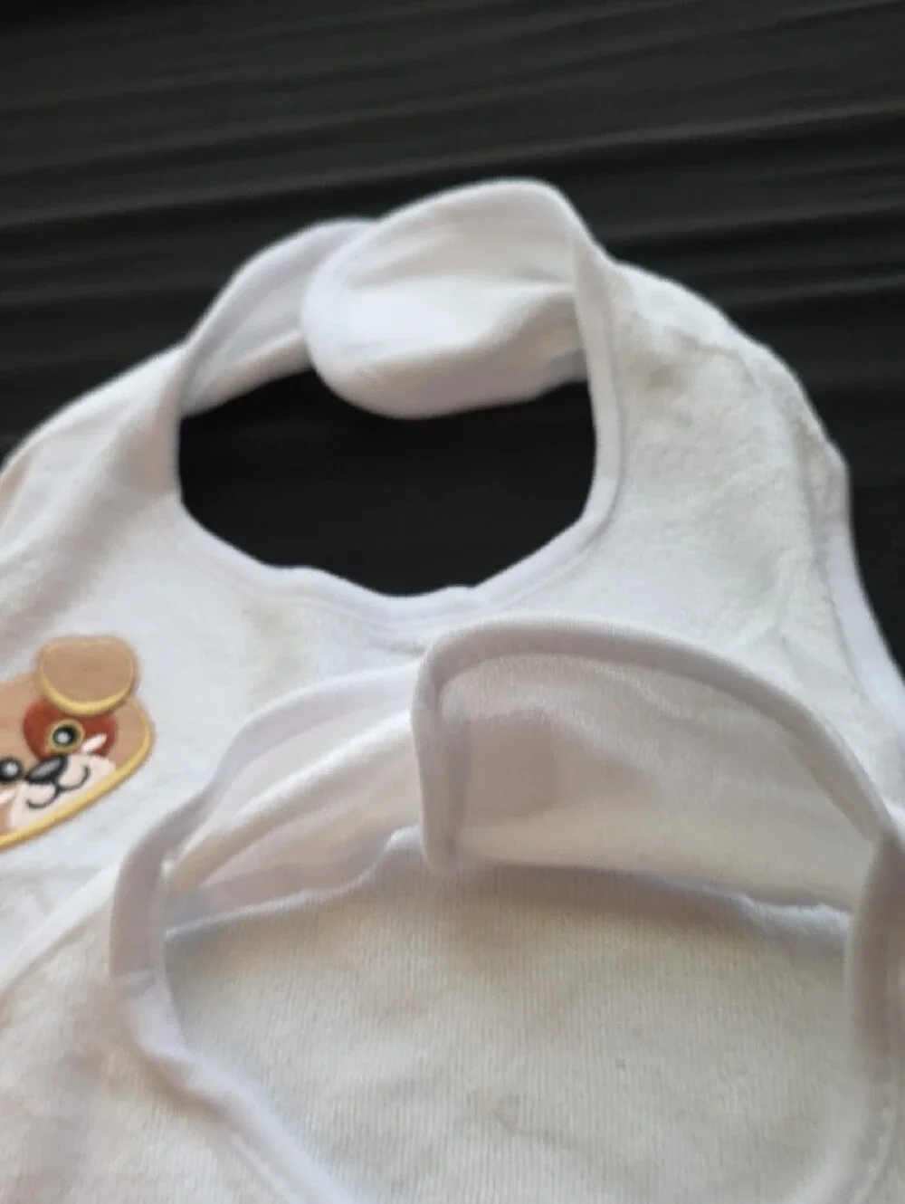Disney White Bibs with Colorful Castle & Character Print - 2 Pack